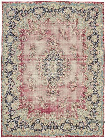 Vintage Hand-Knotted Oriental Rug - 9' 9" x 13' 1" (117 in. x 157 in.)