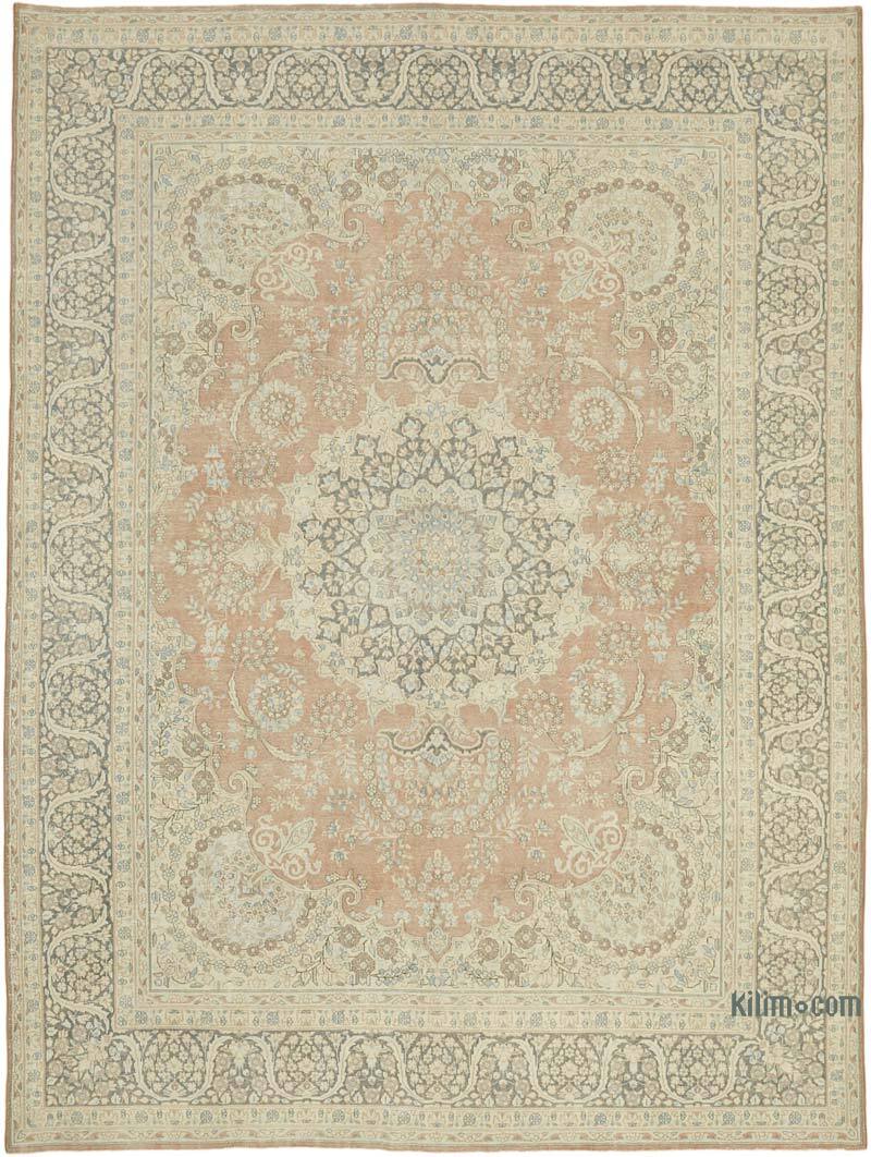 Vintage Hand-Knotted Oriental Rug - 9' 6" x 12' 10" (114" x 154") - K0060384
