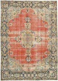 El Dokuma Vintage Halı - 242 cm x 338 cm