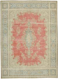 Alfombra Oriental Vintage Anudada a Mano - 294 cm x 404 cm
