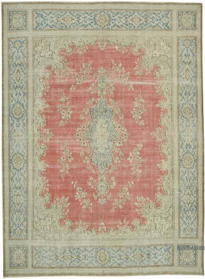 Vintage Hand-Knotted Oriental Rug - 9' 8" x 13' 3" (116 in. x 159 in.)