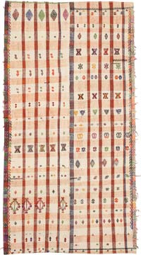 Vintage Anatolian Flatweave - 4' 10" x 9' 2" (58" x 110")