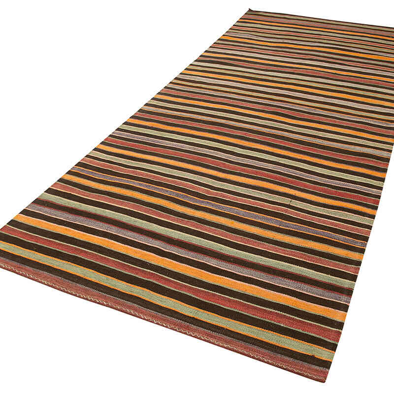 Alfombra Vintage Kilim Turca - 131 cm x 345 cm - K0060422