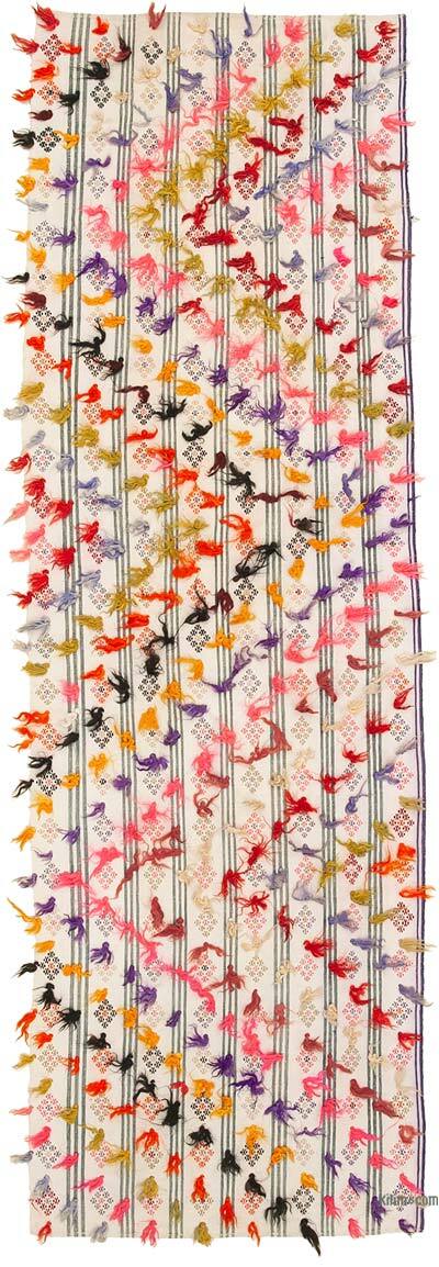 Vintage Anadolu Kilim - 101 cm x 328 cm