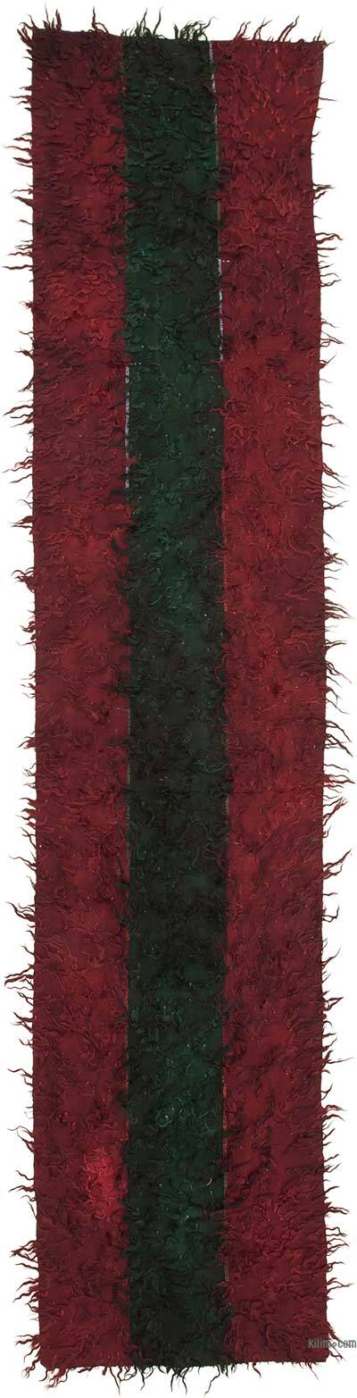 Vintage Filikli Tülü Yolluk - 105 cm x 496 cm