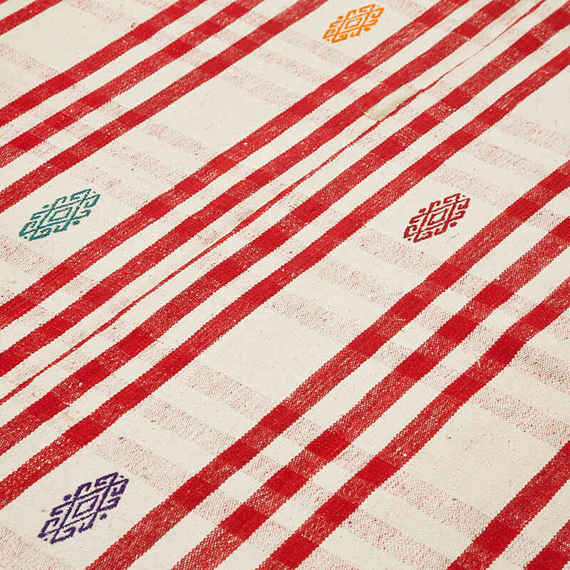Vintage Anatolian Flatweave - 6' 5" x 8' 6" (77" x 102") - K0060454