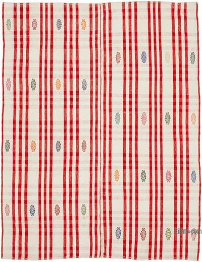 Vintage Anatolian Flatweave - 6' 5" x 8' 6" (77" x 102")