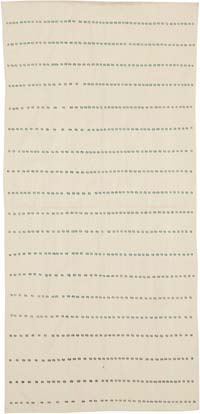 Vintage Anatolian Flatweave - 4' 2" x 8' 9" (50" x 105")