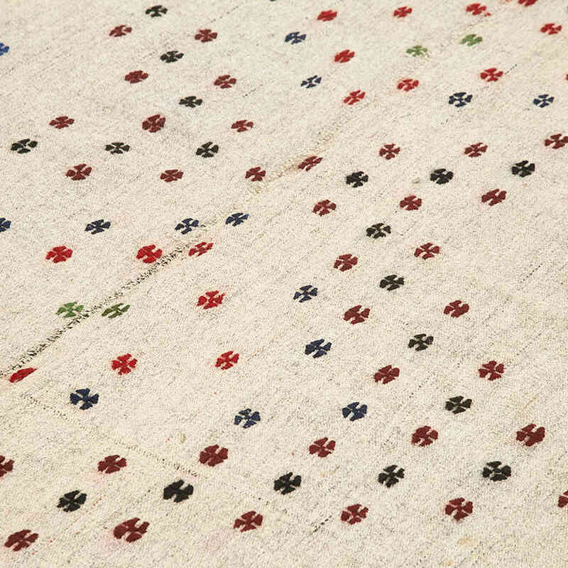 Vintage Anatolian Flatweave - 7' 6" x 10' 8" (90" x 128") - K0060466