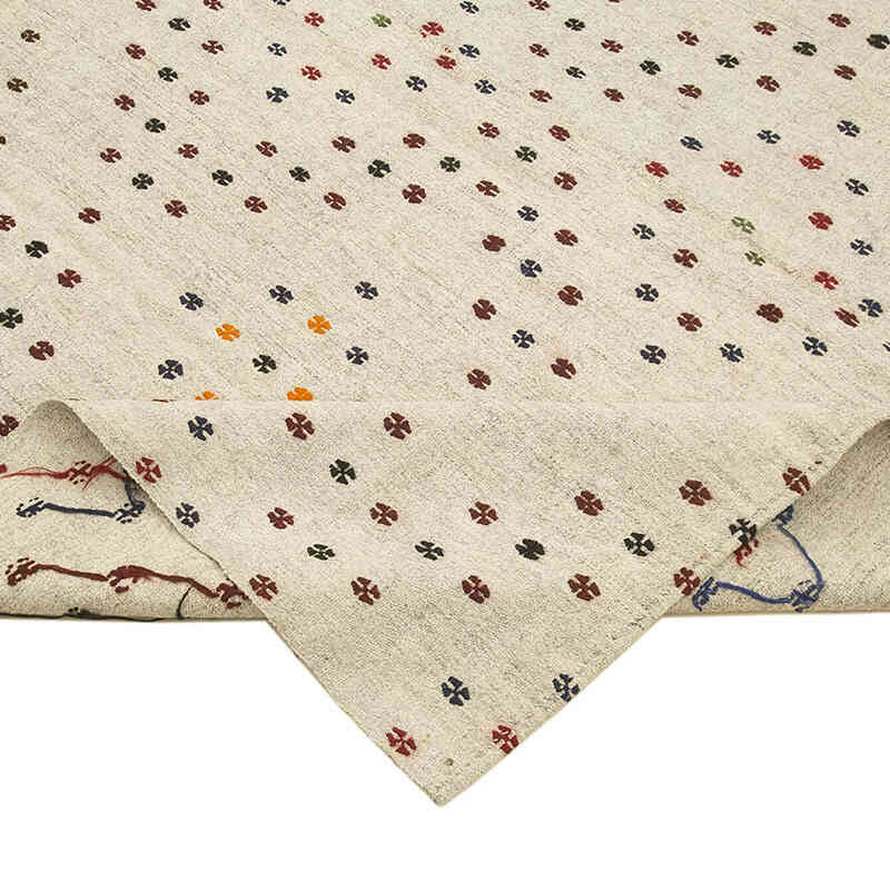 Vintage Anatolian Flatweave - 7' 6" x 10' 8" (90" x 128") - K0060466