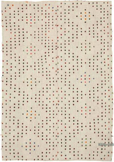 Vintage Anatolian Flatweave - 7' 6" x 10' 8" (90" x 128")