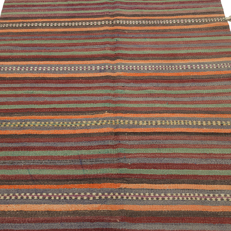 Vintage Turkish Kilim Rug - 4' 5" x 8' 7" (53" x 103") - K0060471