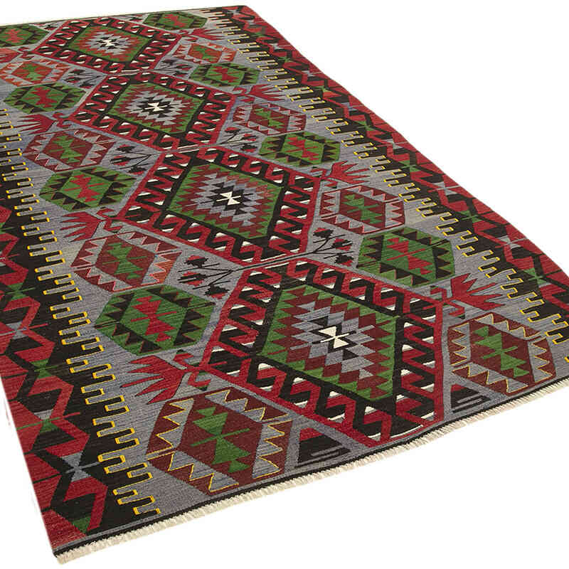 Alfombra Vintage Kilim Turca - 161 cm x 290 cm - K0060479