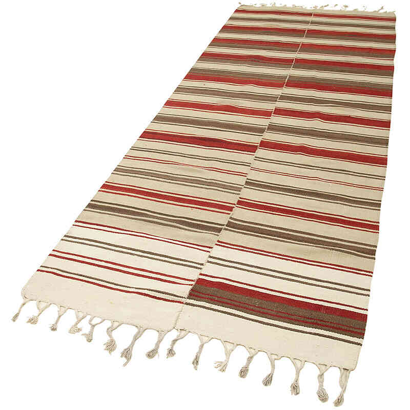 Alfombra Vintage Anatolian Kilim - 111 cm x 330 cm - K0060494