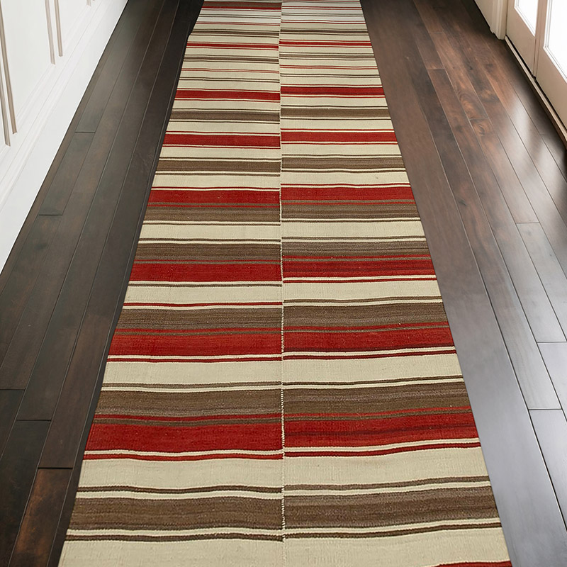 Alfombra Vintage Anatolian Kilim - 111 cm x 330 cm - K0060494