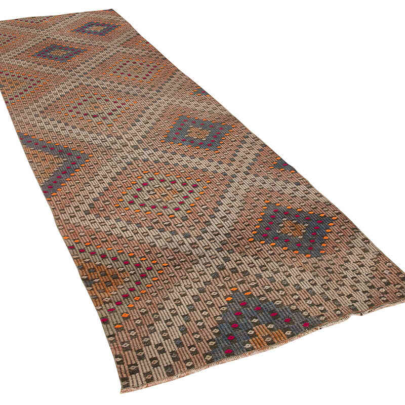 Vintage Anadolu Cicim Yolluk - 102 cm x 338 cm - K0060514