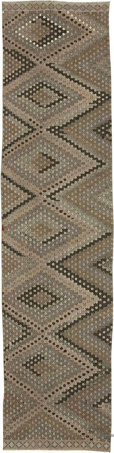 Vintage Anadolu Cicim Yolluk - 85 cm x 355 cm