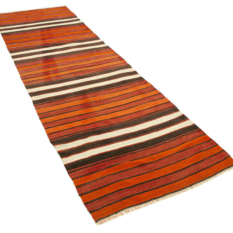 Corredor Vintage Anatolian Kilim - 90 cm x 326 cm - K0060526
