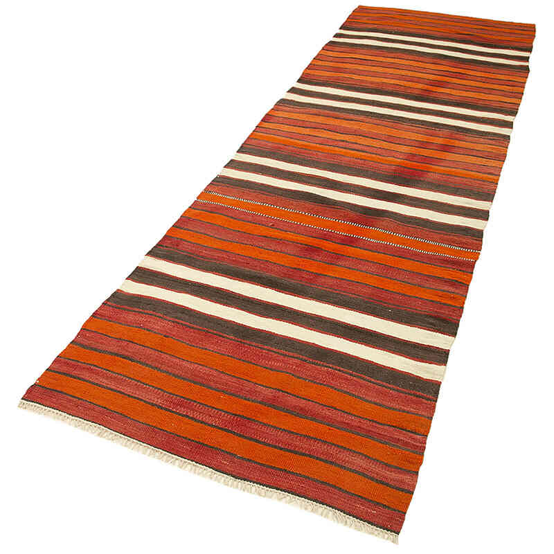 Corredor Vintage Anatolian Kilim - 90 cm x 326 cm - K0060526