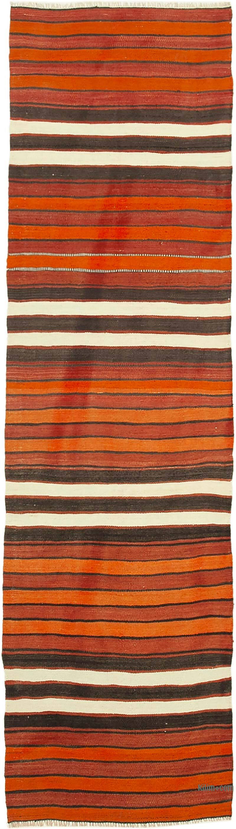 Corredor Vintage Anatolian Kilim - 90 cm x 326 cm - K0060526