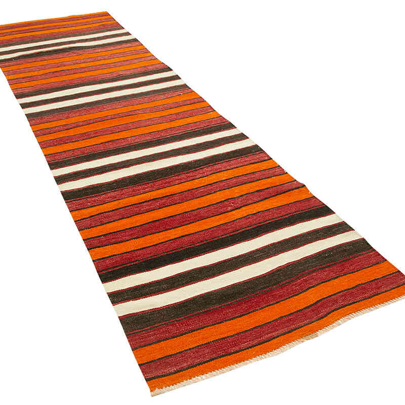 Vintage Anadolu Kilim Yolluk - 89 cm x 316 cm - K0060529