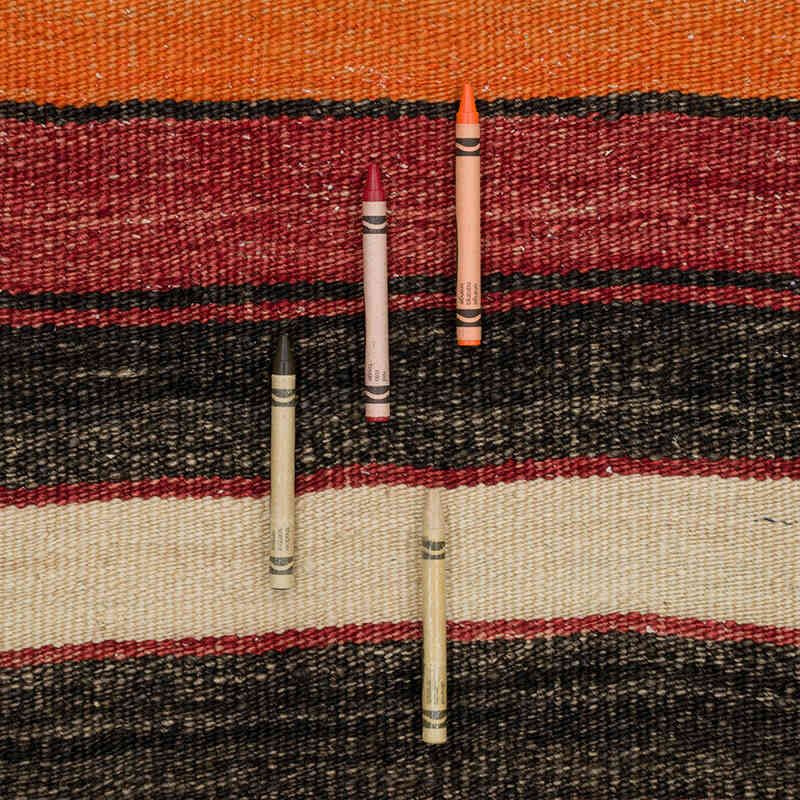 Vintage Anatolian Kilim Runner - 3' 3" x 10' 6" (39" x 126") - K0060532