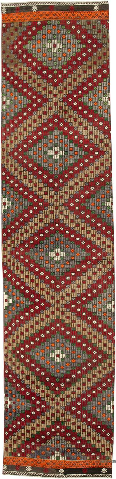 Vintage Anadolu Cicim Yolluk - 86 cm x 373 cm
