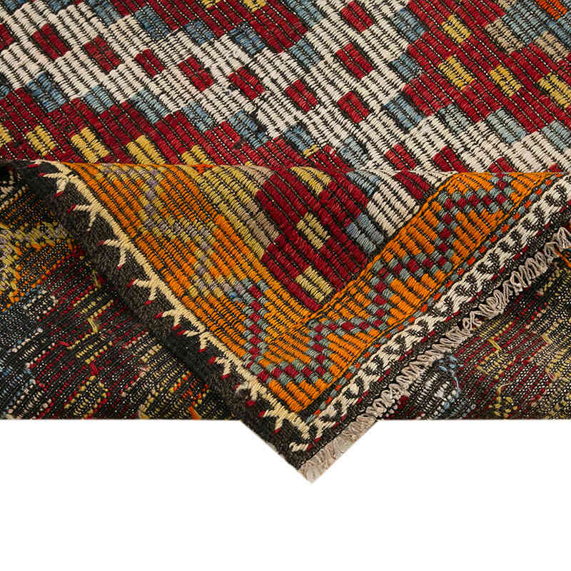 Vintage Anatolian Jijim Rug - 6' 8" x 10' 6" (80" x 126") - K0060673