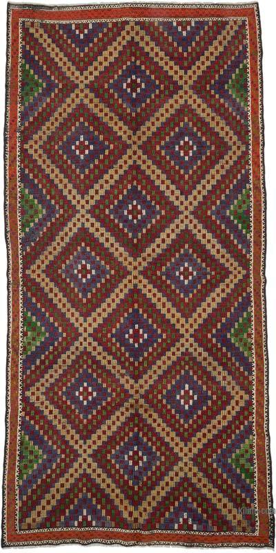 Vintage Anadolu Cicim  - 178 cm x 376 cm