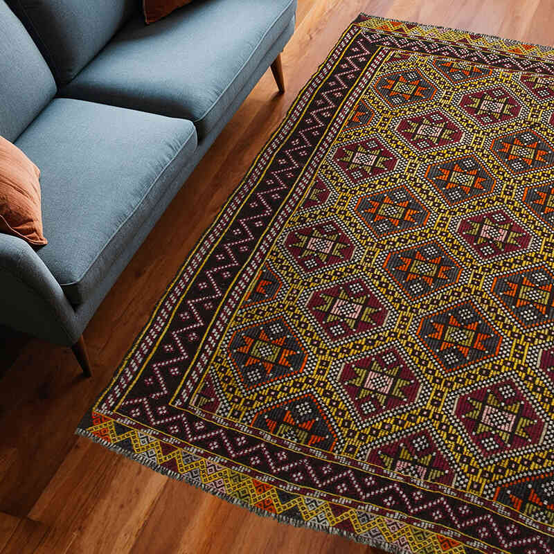 Vintage Anadolu Cicim  - 191 cm x 223 cm - K0060710