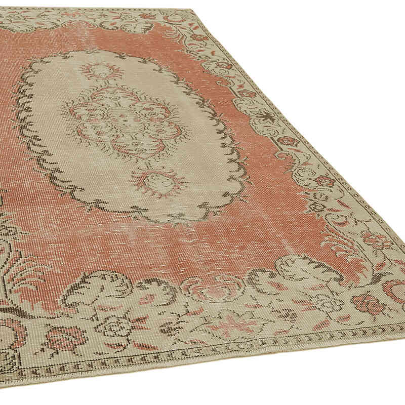 El Dokuma Vintage Halı - 147 cm x 270 cm - K0060745