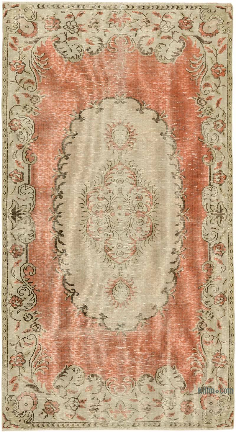 El Dokuma Vintage Halı - 147 cm x 270 cm - K0060745
