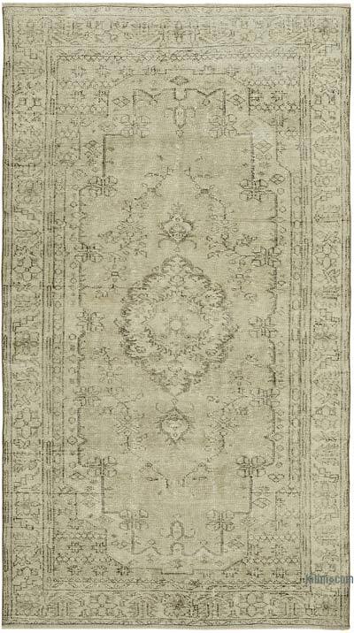 Vintage Turkish Hand-Knotted Rug - 4' 11" x 8' 7" (59 in. x 103 in.)