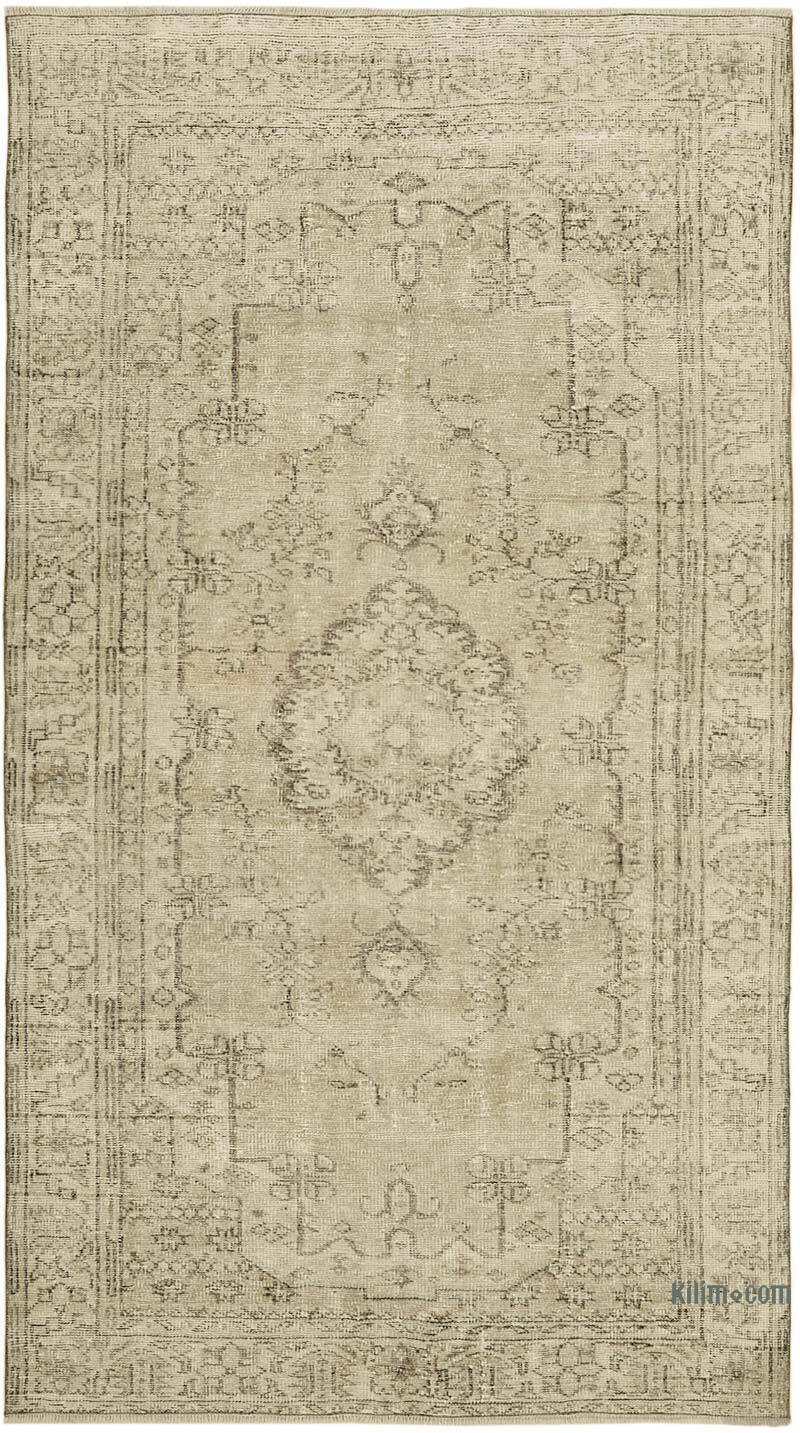 Alfombra Vintage Turca Anudada a Mano - 149 cm x 261 cm - K0060746