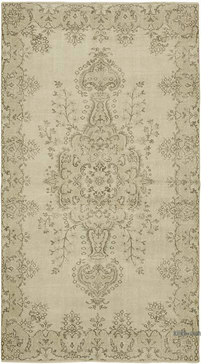 Alfombra Vintage Turca Anudada a Mano - 165 cm x 295 cm