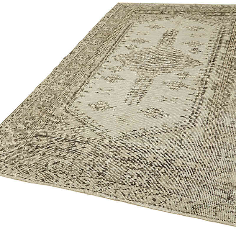 Vintage Turkish Hand-Knotted Rug - 5' 3" x 9' 1" (63" x 109") - K0060752