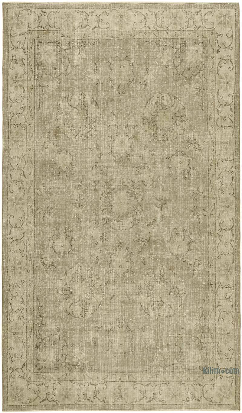 Alfombra Vintage Turca Anudada a Mano - 165 cm x 275 cm - K0060754