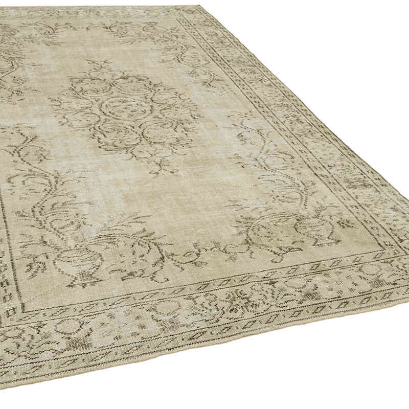 Alfombra Vintage Turca Anudada a Mano - 179 cm x 285 cm - K0060757