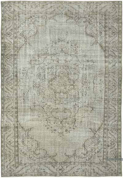 Vintage Turkish Hand-Knotted Rug - 5' 11" x 8' 6" (71 in. x 102 in.)