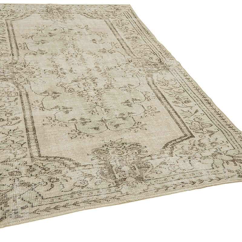 Alfombra Vintage Turca Anudada a Mano - 166 cm x 258 cm - K0060766