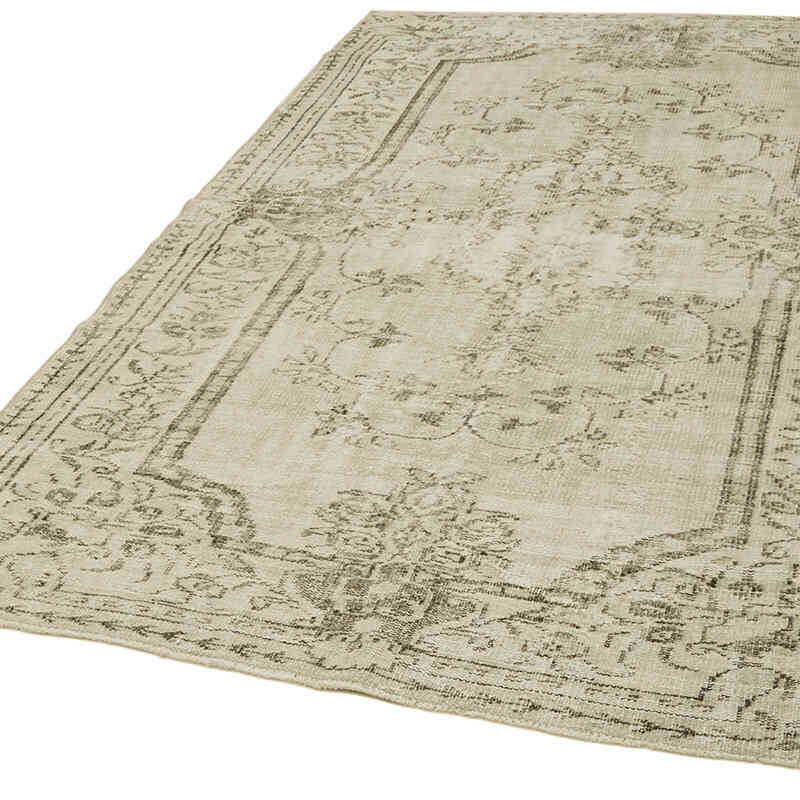 Alfombra Vintage Turca Anudada a Mano - 166 cm x 258 cm - K0060766