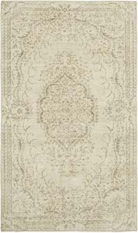 Vintage Turkish Hand-Knotted Rug - 5' 9" x 9' 5" (69" x 113")