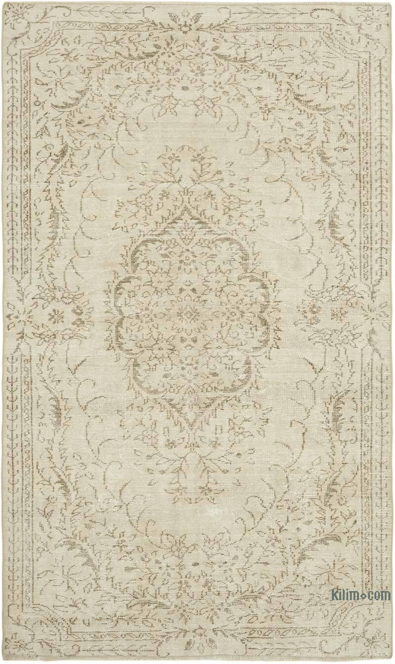Vintage Turkish Hand-Knotted Rug - 5' 9" x 9' 5" (69" x 113") - K0060767