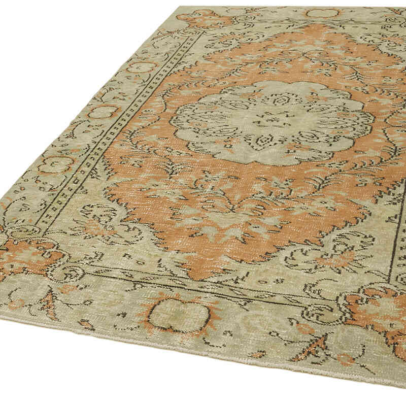 El Dokuma Vintage Halı - 160 cm x 251 cm - K0060771