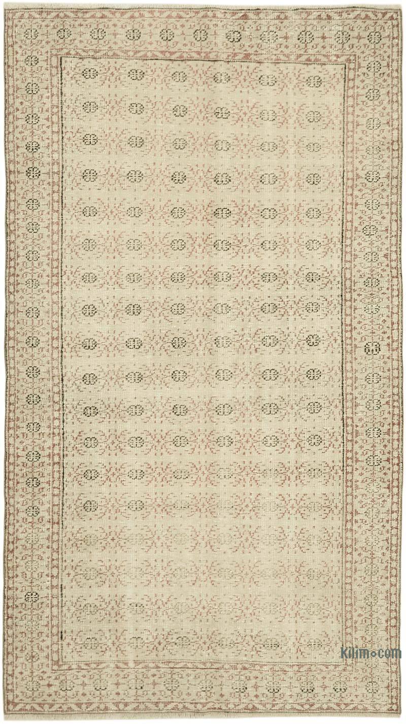 El Dokuma Vintage Halı - 157 cm x 273 cm - K0060773