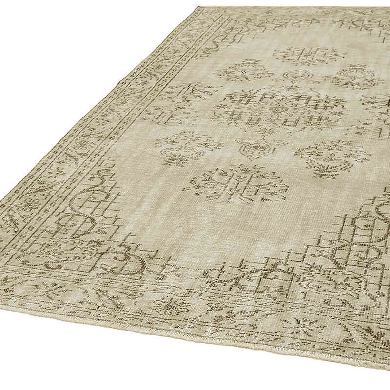 Alfombra Vintage Turca Anudada a Mano - 174 cm x 288 cm - K0060775