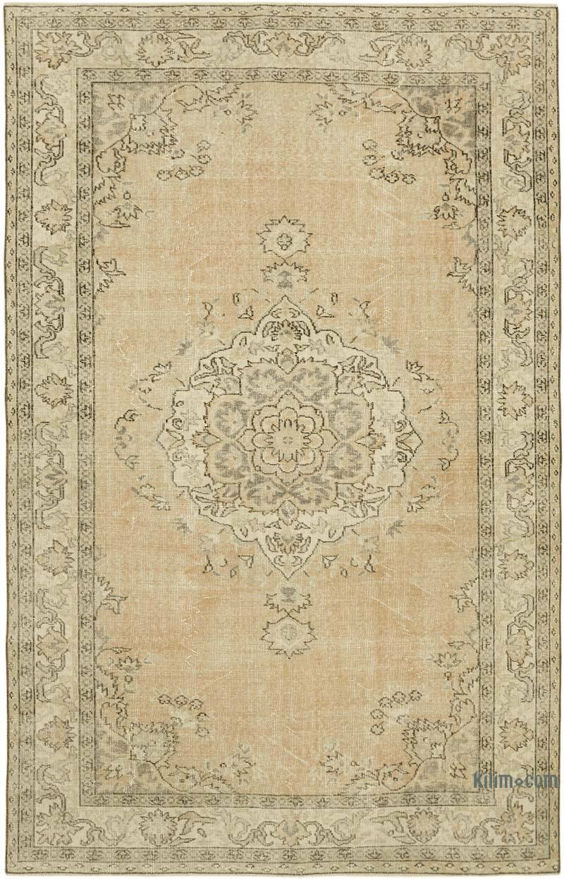 Alfombra Vintage Turca Anudada a Mano - 172 cm x 262 cm - K0060780