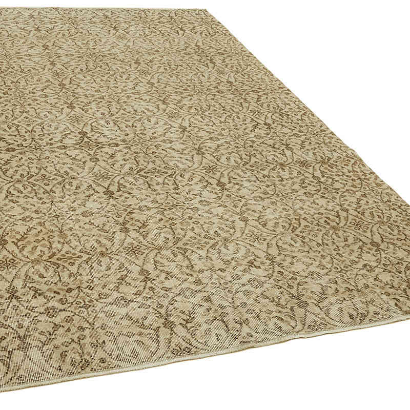 Alfombra Vintage Turca Anudada a Mano - 179 cm x 268 cm - K0060784