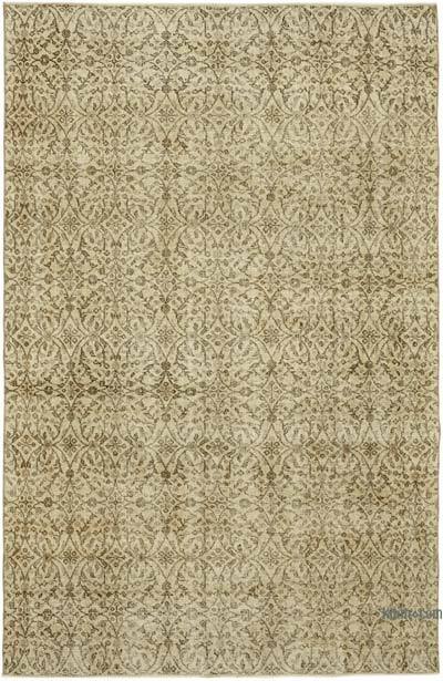 Vintage Turkish Hand-Knotted Rug - 5' 10" x 8' 10" (70" x 106")