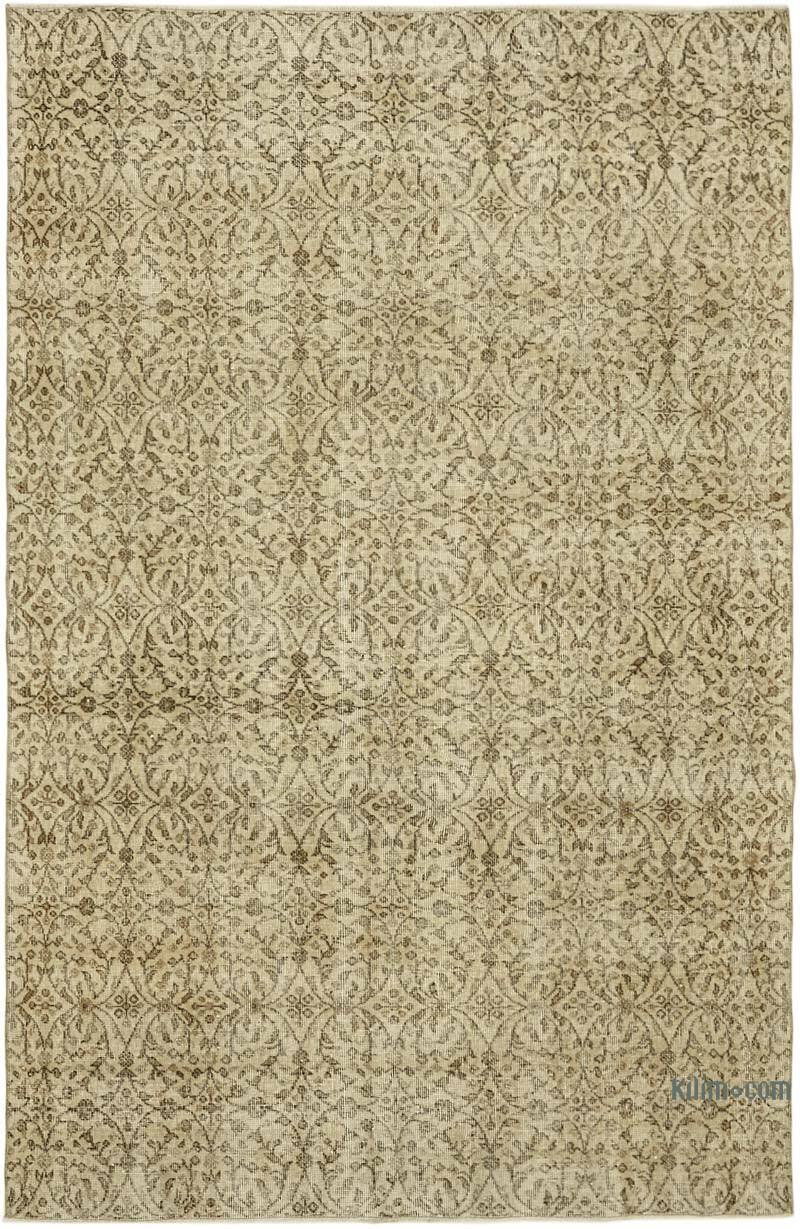 Alfombra Vintage Turca Anudada a Mano - 179 cm x 268 cm - K0060784